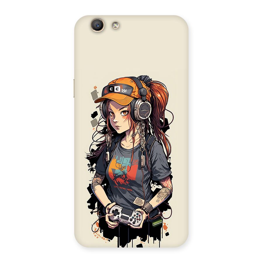 Cool Gamer Girl Back Case for Oppo A59
