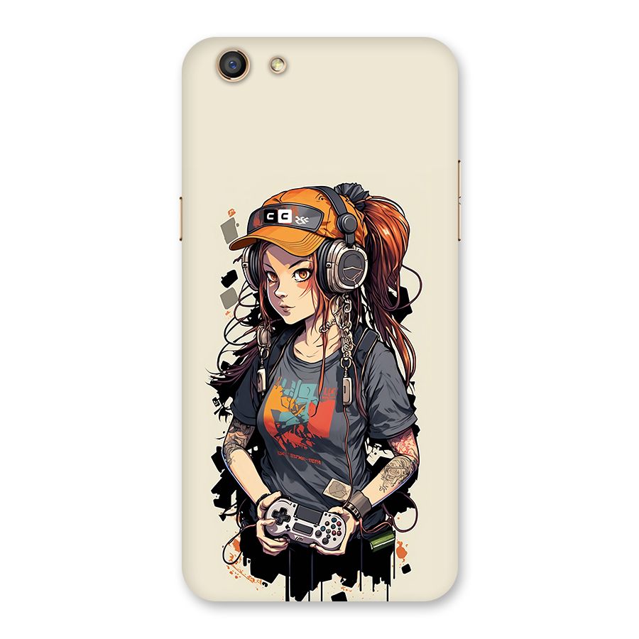 Cool Gamer Girl Back Case for Oppo F3