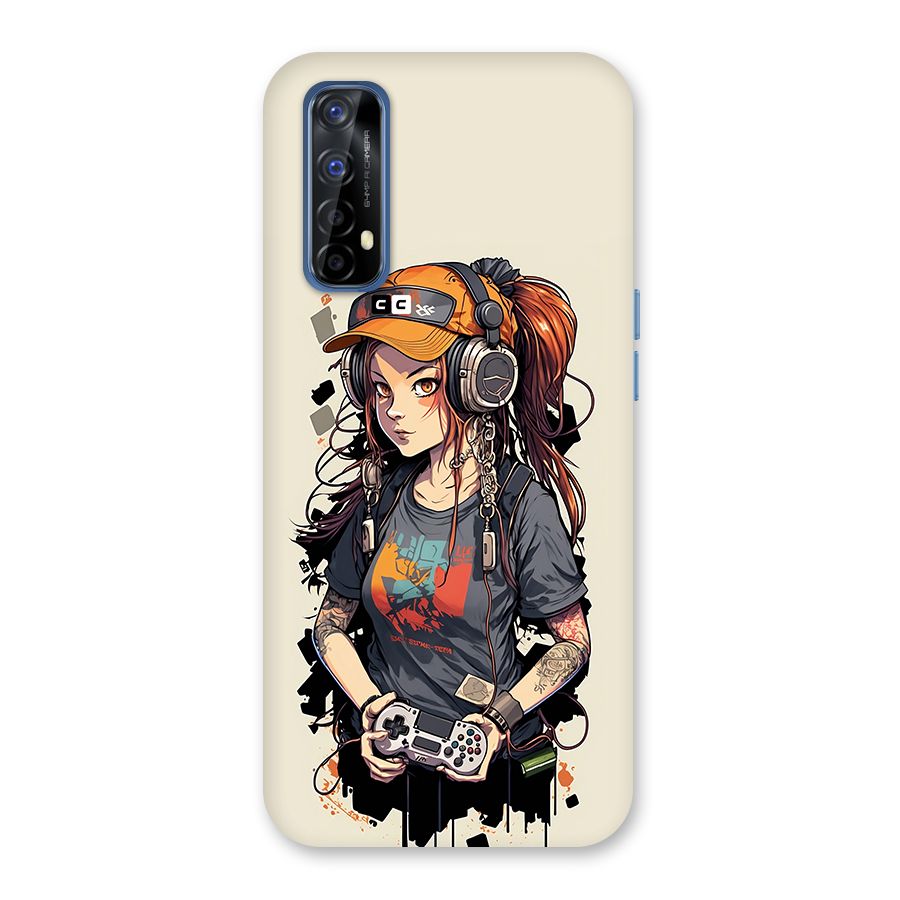 Cool Gamer Girl Back Case for Realme 7
