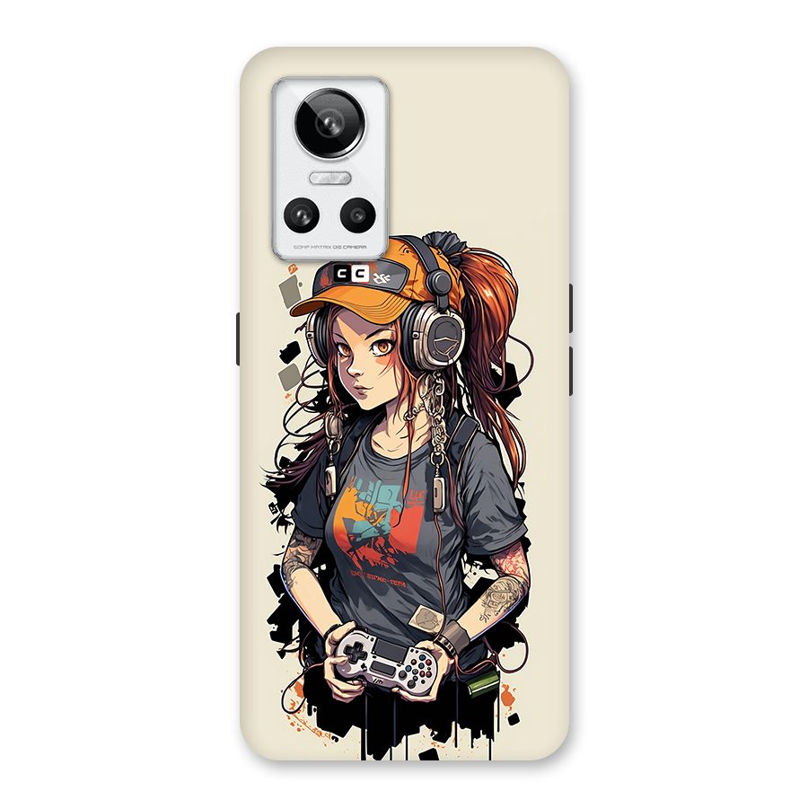 Cool Gamer Girl Back Case for Realme GT Neo 3