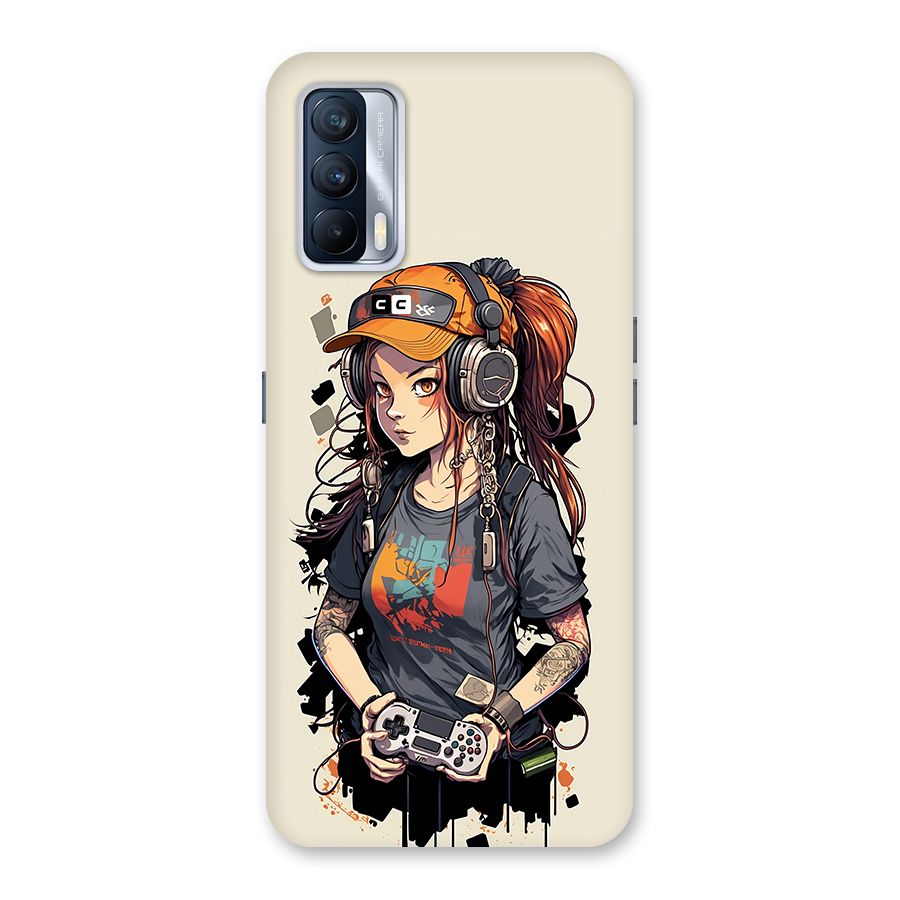Cool Gamer Girl Back Case for Realme X7