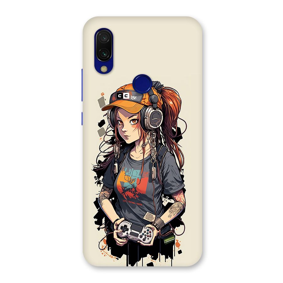 Cool Gamer Girl Back Case for Redmi 7