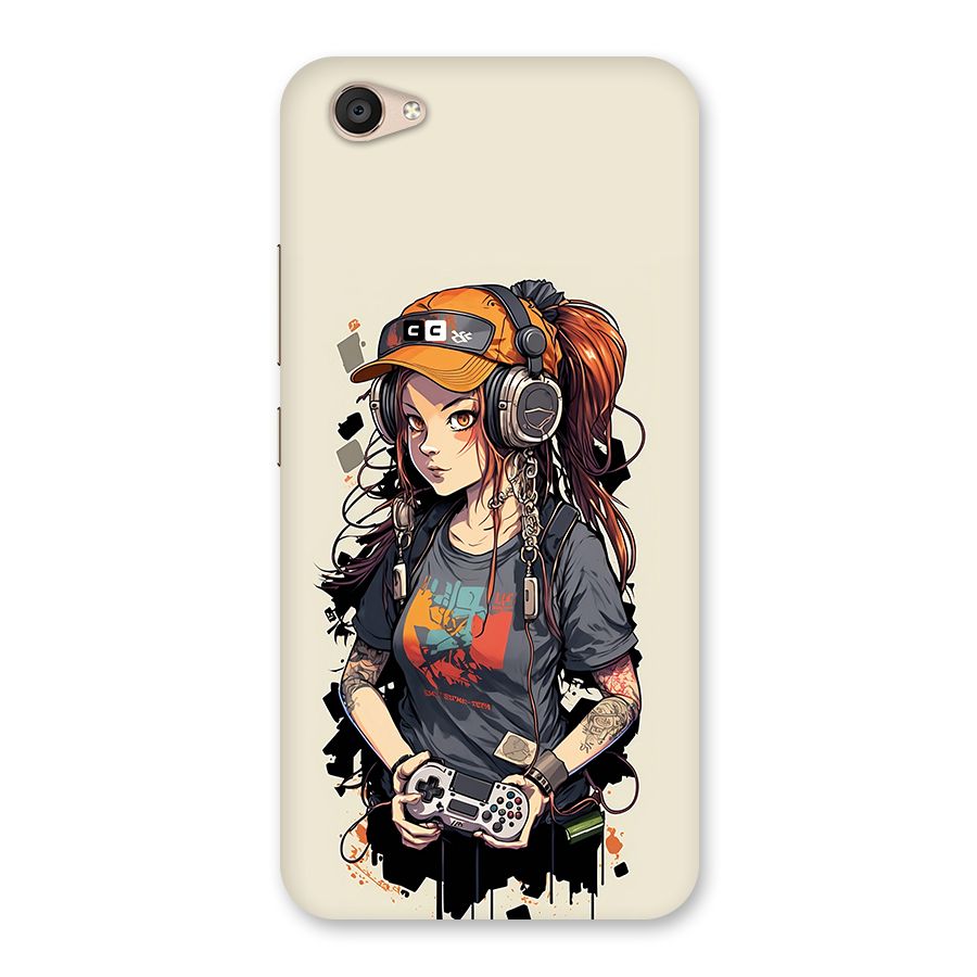 Cool Gamer Girl Back Case for Vivo V5 Plus