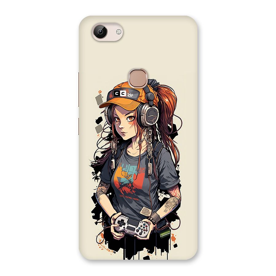 Cool Gamer Girl Back Case for Vivo Y83