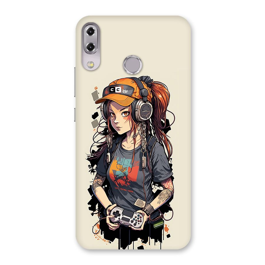Cool Gamer Girl Back Case for Zenfone 5Z