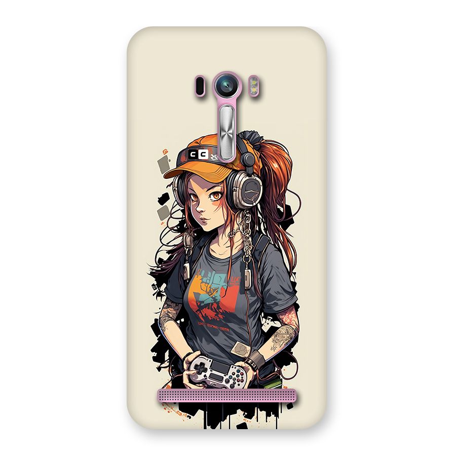 Cool Gamer Girl Back Case for Zenfone Selfie