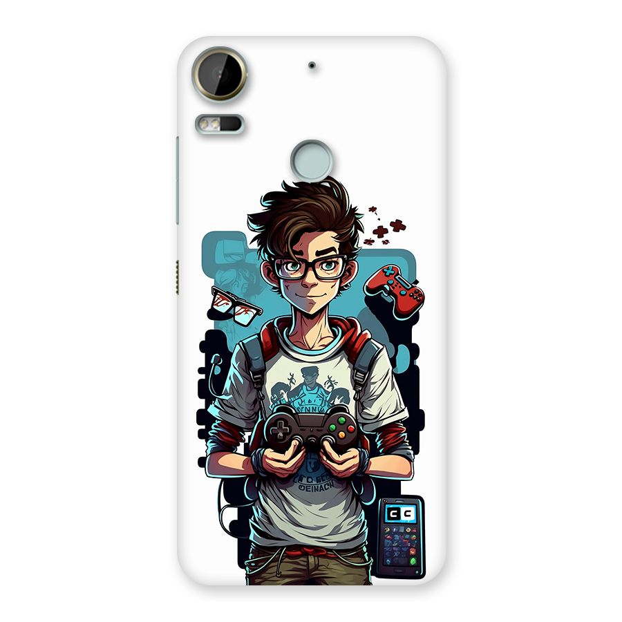 Cool Gamer Guy Back Case for Desire 10 Pro