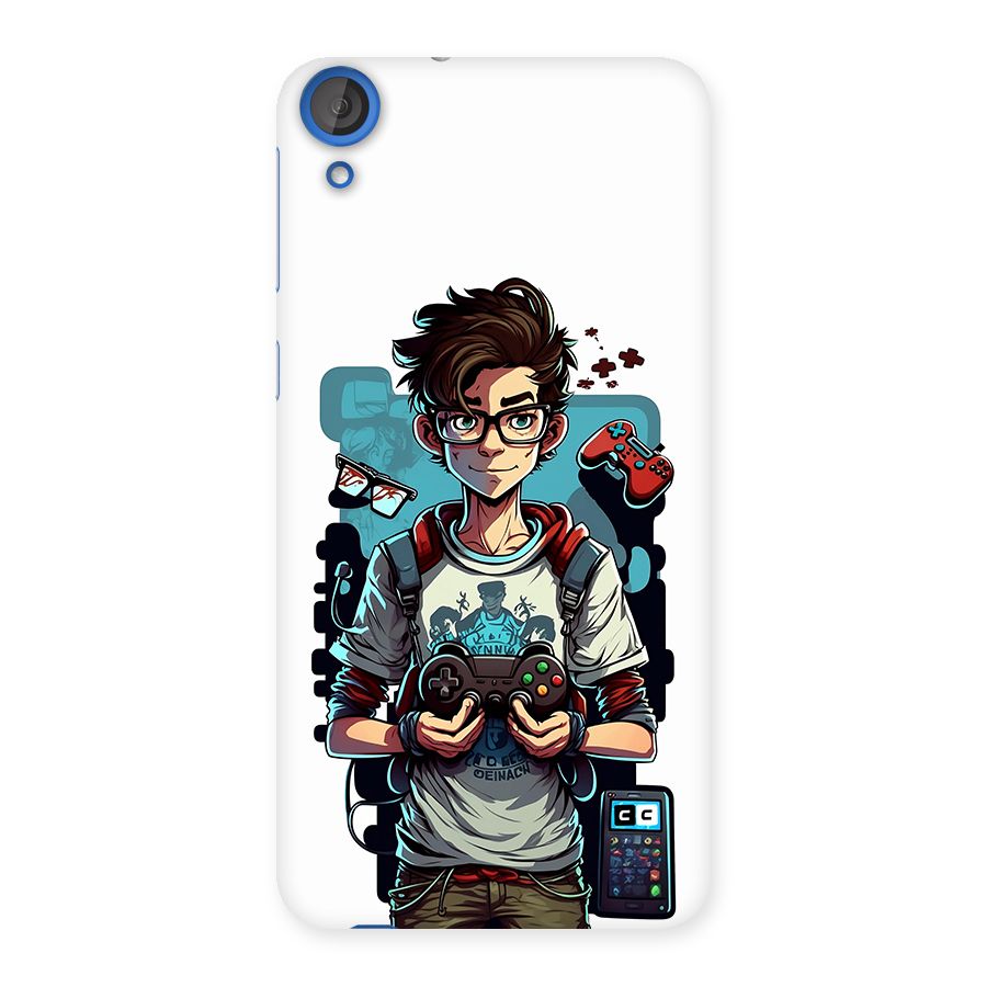 Cool Gamer Guy Back Case for Desire 820