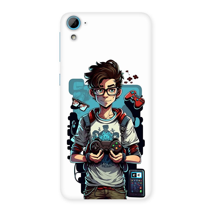 Cool Gamer Guy Back Case for Desire 826
