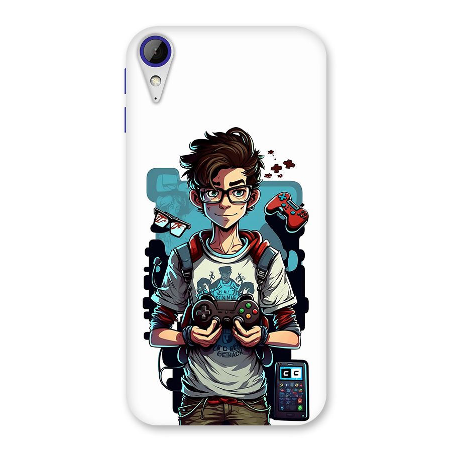 Cool Gamer Guy Back Case for Desire 830