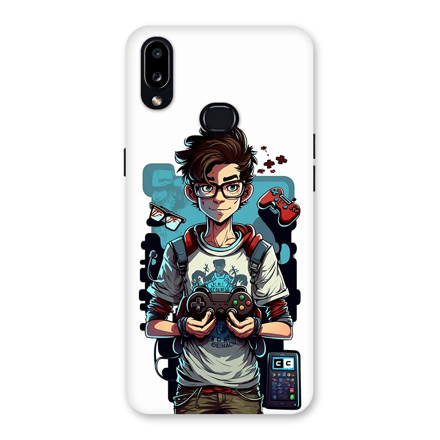Cool Gamer Guy Back Case for Galaxy A10s