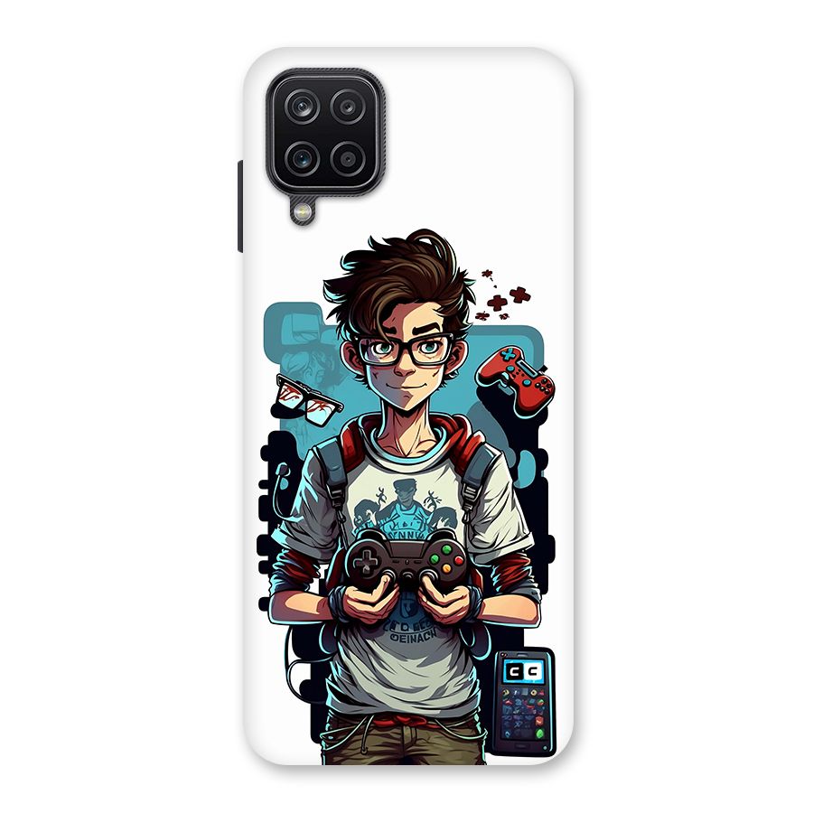 Cool Gamer Guy Back Case for Galaxy A12