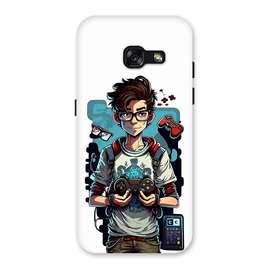 Cool Gamer Guy Back Case for Galaxy A3 (2017)