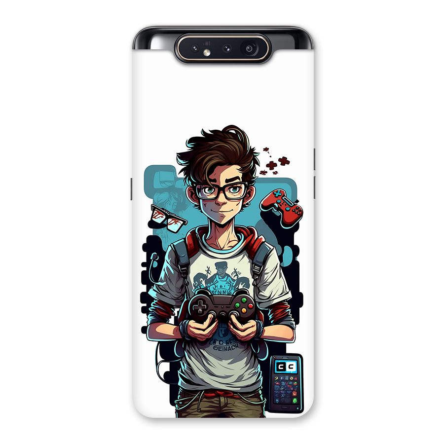 Cool Gamer Guy Back Case for Galaxy A80