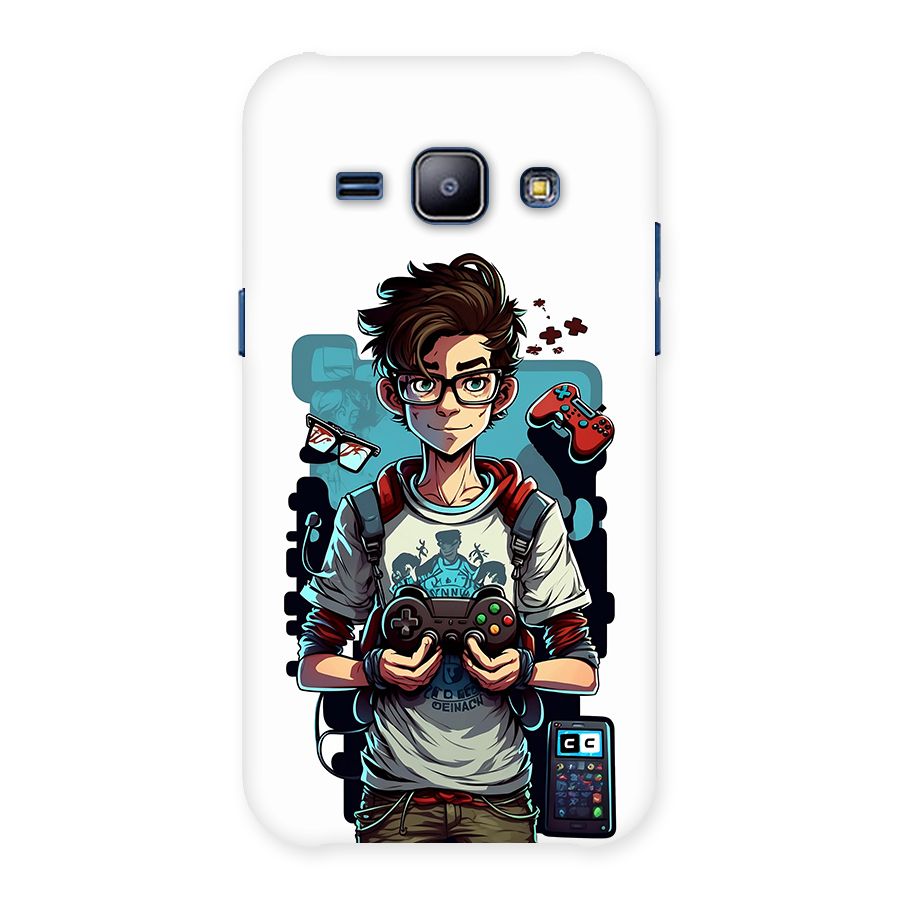Cool Gamer Guy Back Case for Galaxy J1
