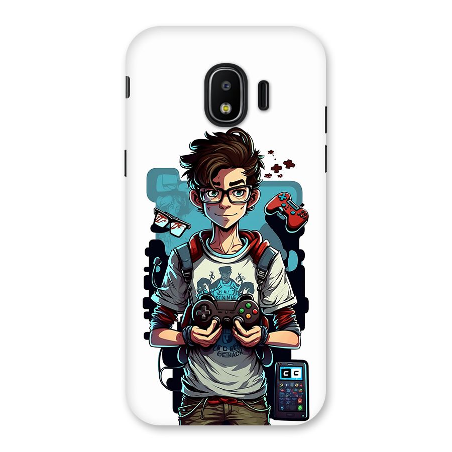 Cool Gamer Guy Back Case for Galaxy J2 Pro 2018