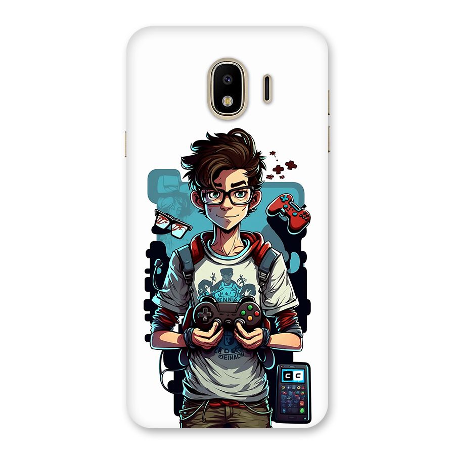Cool Gamer Guy Back Case for Galaxy J4