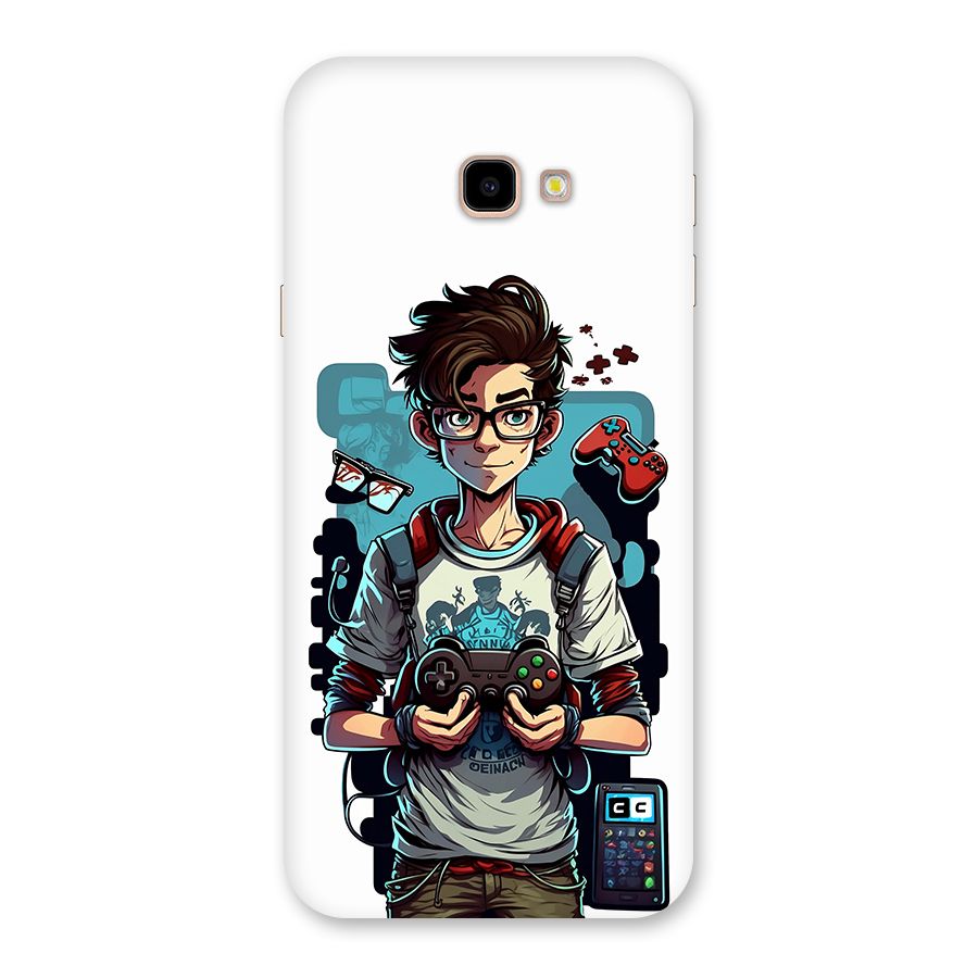 Cool Gamer Guy Back Case for Galaxy J4 Plus