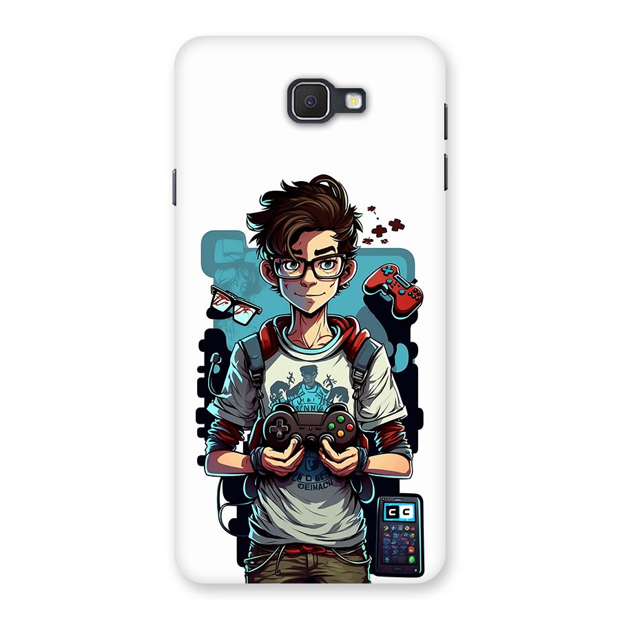 Cool Gamer Guy Back Case for Galaxy J7 Prime