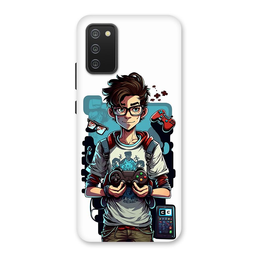 Cool Gamer Guy Back Case for Galaxy M02s