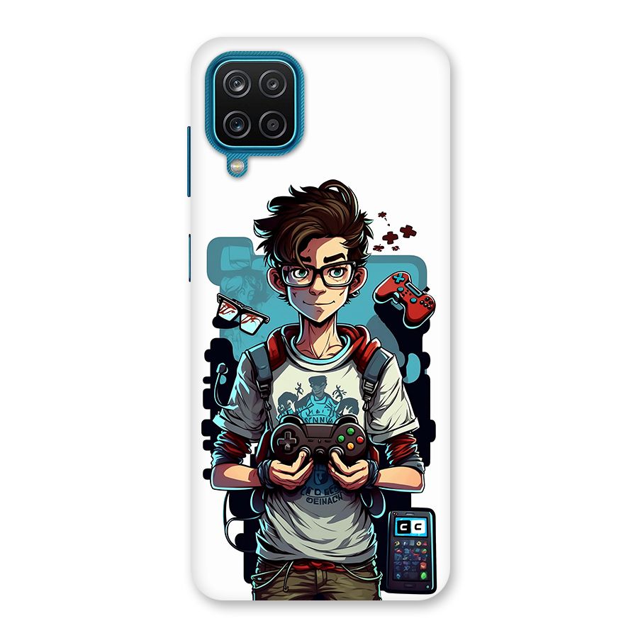 Cool Gamer Guy Back Case for Galaxy M12