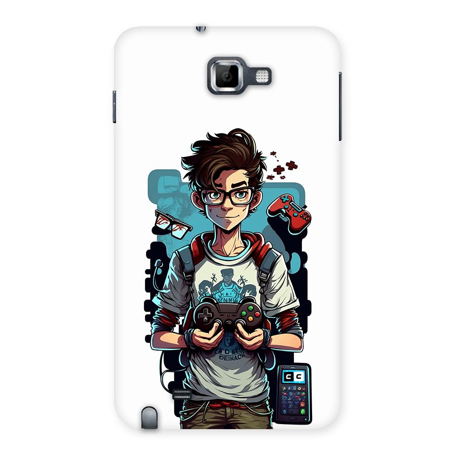 Cool Gamer Guy Back Case for Galaxy Note