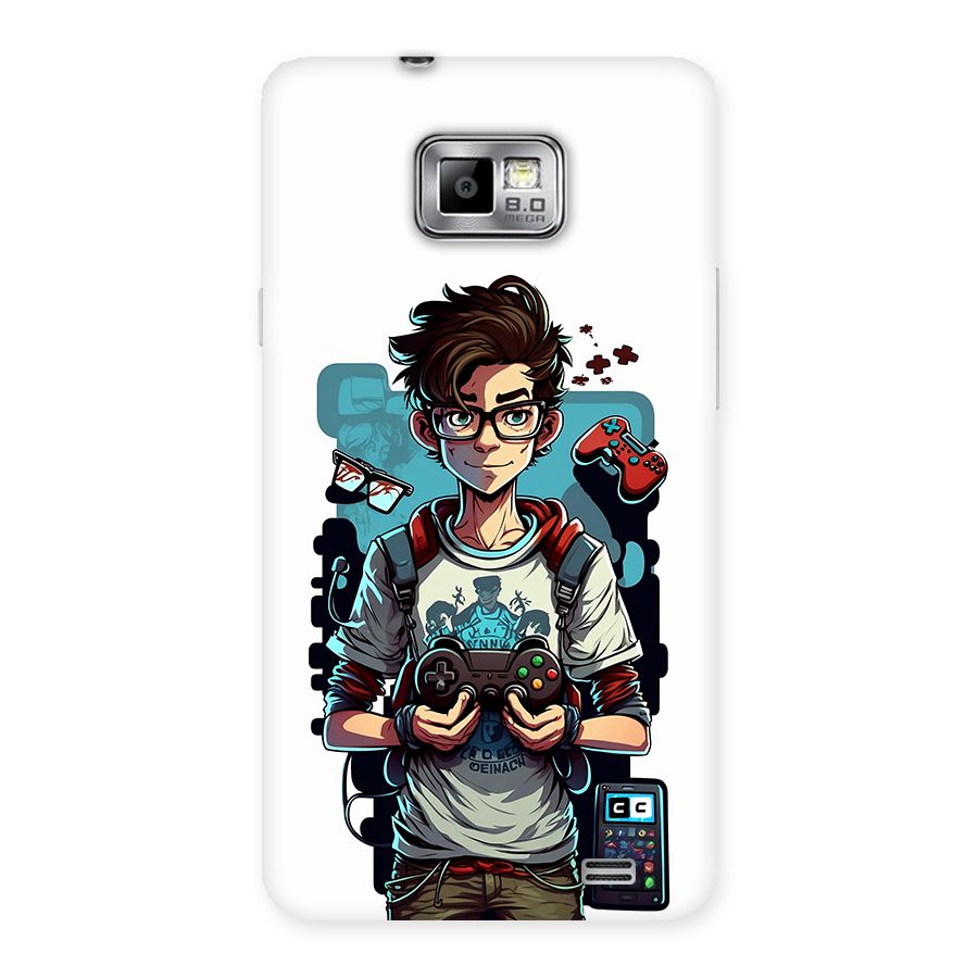 Cool Gamer Guy Back Case for Galaxy S2