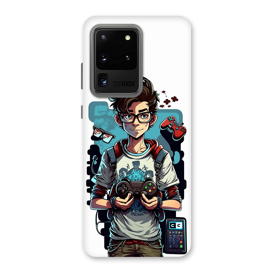 Cool Gamer Guy Back Case for Galaxy S20 Ultra