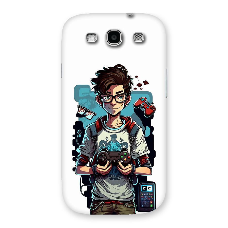 Cool Gamer Guy Back Case for Galaxy S3