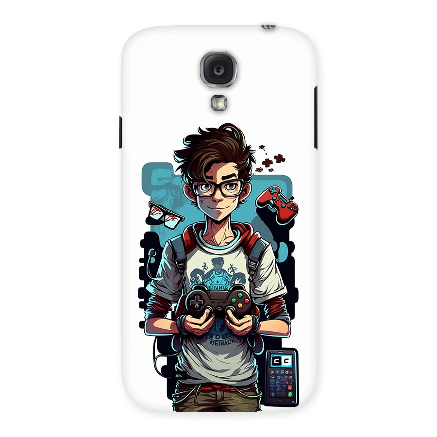 Cool Gamer Guy Back Case for Galaxy S4