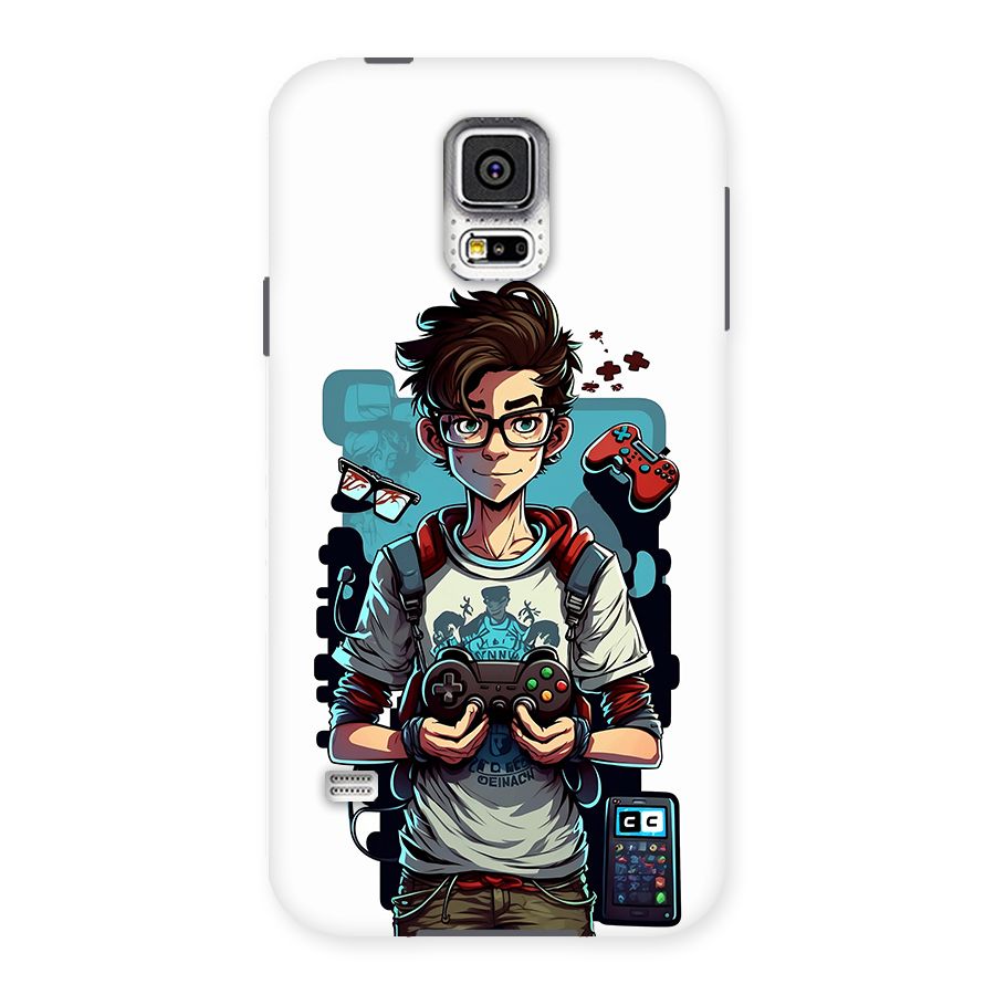 Cool Gamer Guy Back Case for Galaxy S5