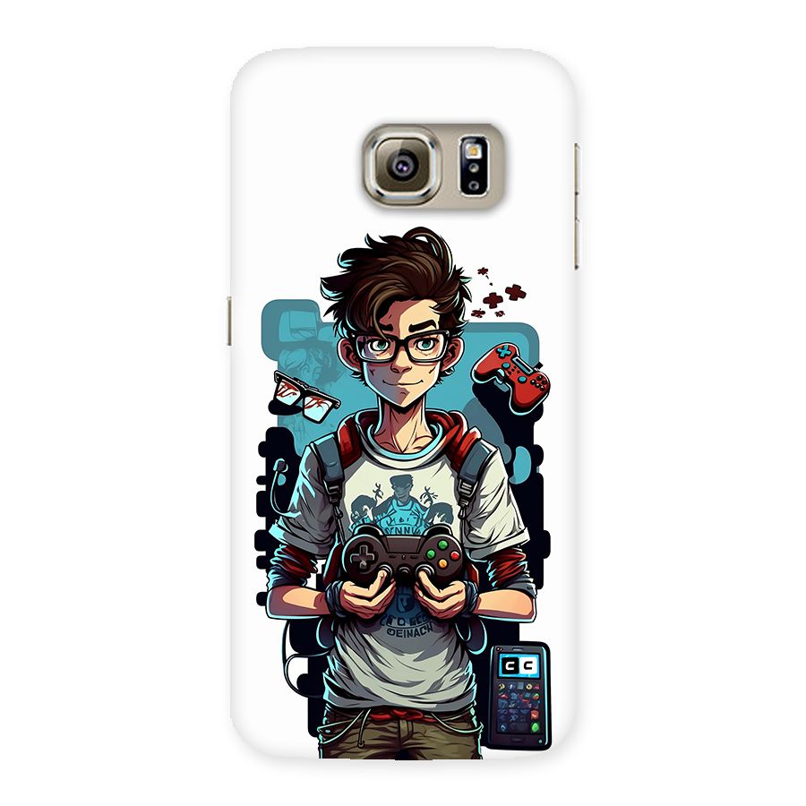 Cool Gamer Guy Back Case for Galaxy S6 edge