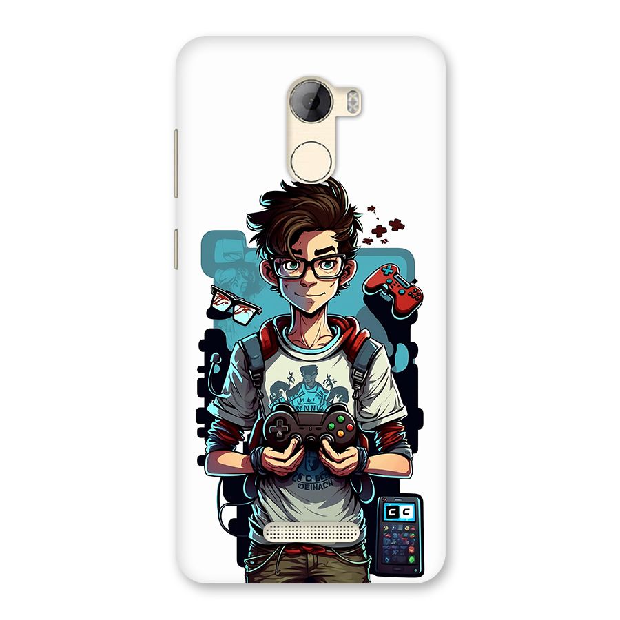 Cool Gamer Guy Back Case for Gionee A1 LIte