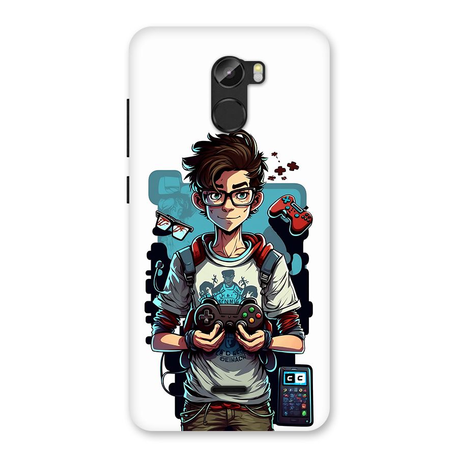 Cool Gamer Guy Back Case for Gionee X1