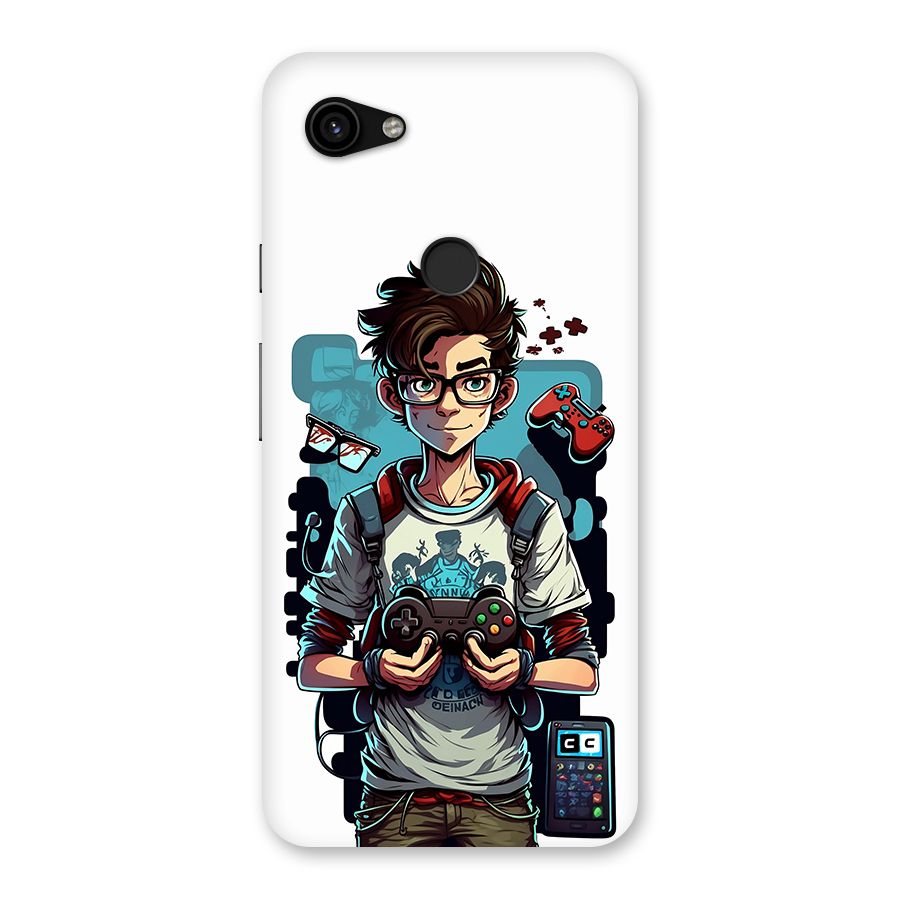 Cool Gamer Guy Back Case for Google Pixel 3a XL