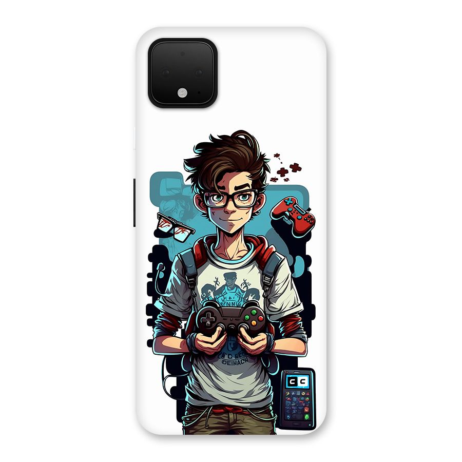 Cool Gamer Guy Back Case for Google Pixel 4 XL