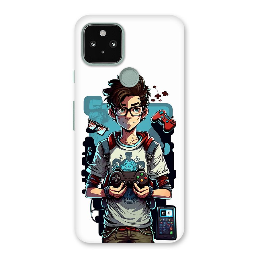 Cool Gamer Guy Back Case for Google Pixel 5