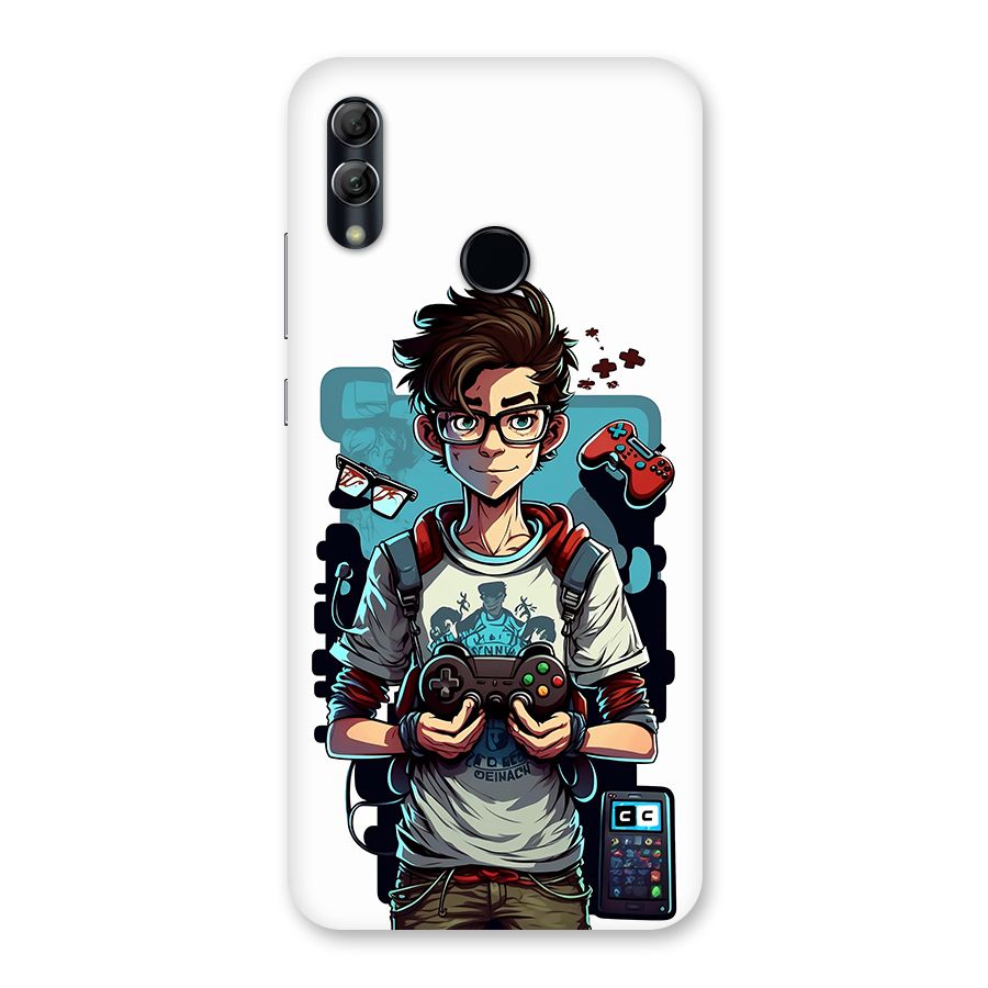 Cool Gamer Guy Back Case for Honor 10 Lite