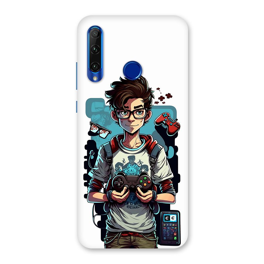 Cool Gamer Guy Back Case for Honor 20i