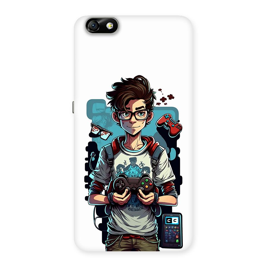 Cool Gamer Guy Back Case for Honor 4X