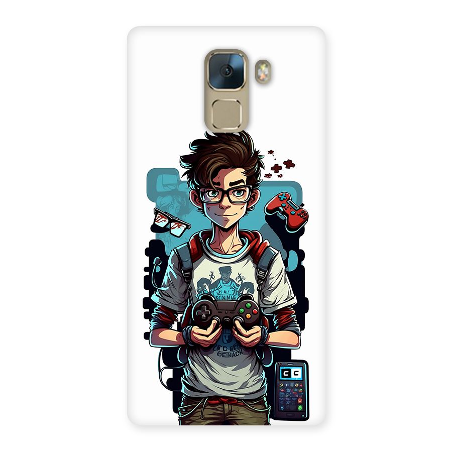 Cool Gamer Guy Back Case for Honor 7
