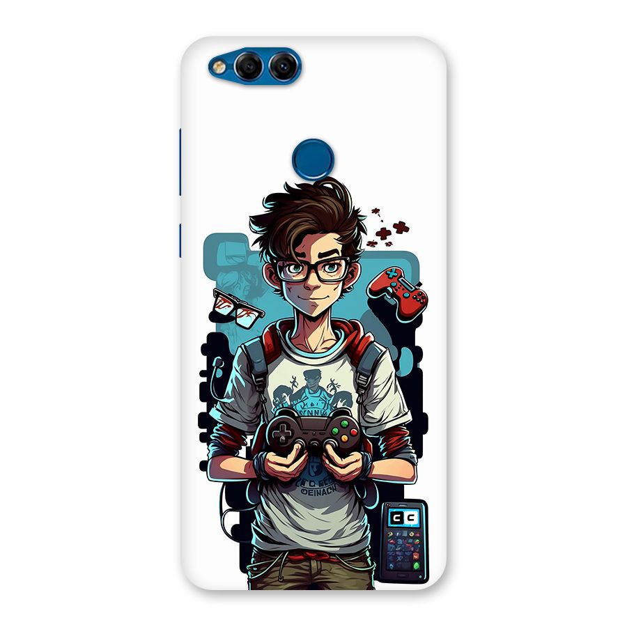 Cool Gamer Guy Back Case for Honor 7X