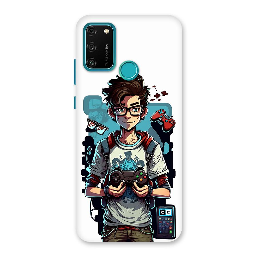 Cool Gamer Guy Back Case for Honor 9A