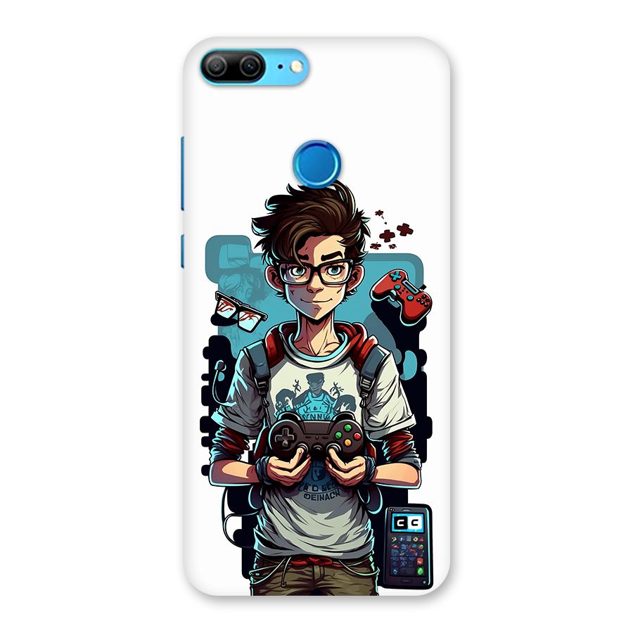 Cool Gamer Guy Back Case for Honor 9 Lite