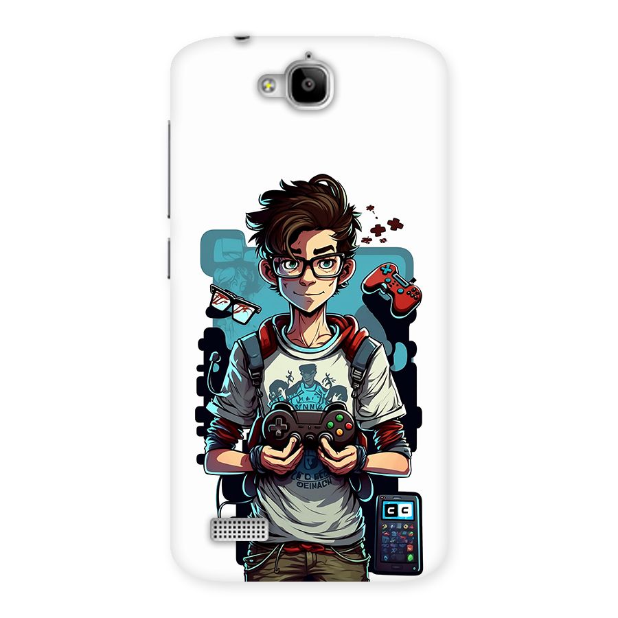 Cool Gamer Guy Back Case for Honor Holly