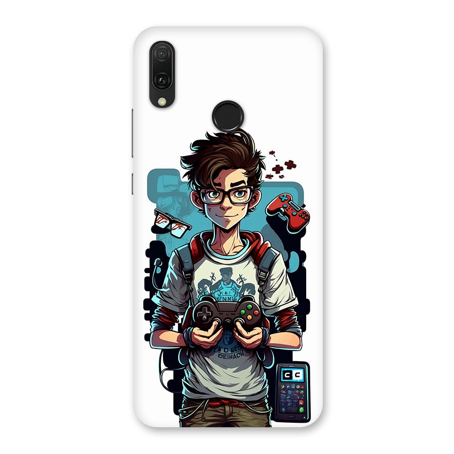 Cool Gamer Guy Back Case for Huawei Y9 (2019)
