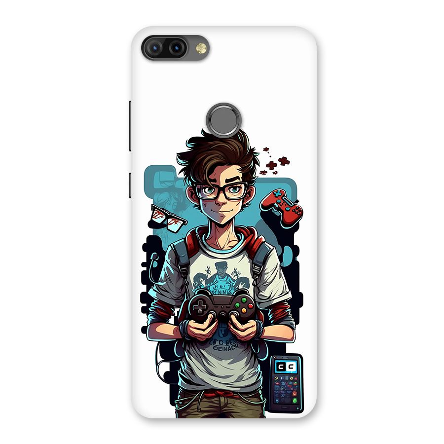 Cool Gamer Guy Back Case for Infinix Hot 6 Pro