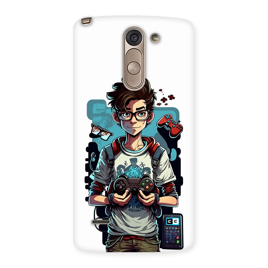 Cool Gamer Guy Back Case for LG G3 Stylus