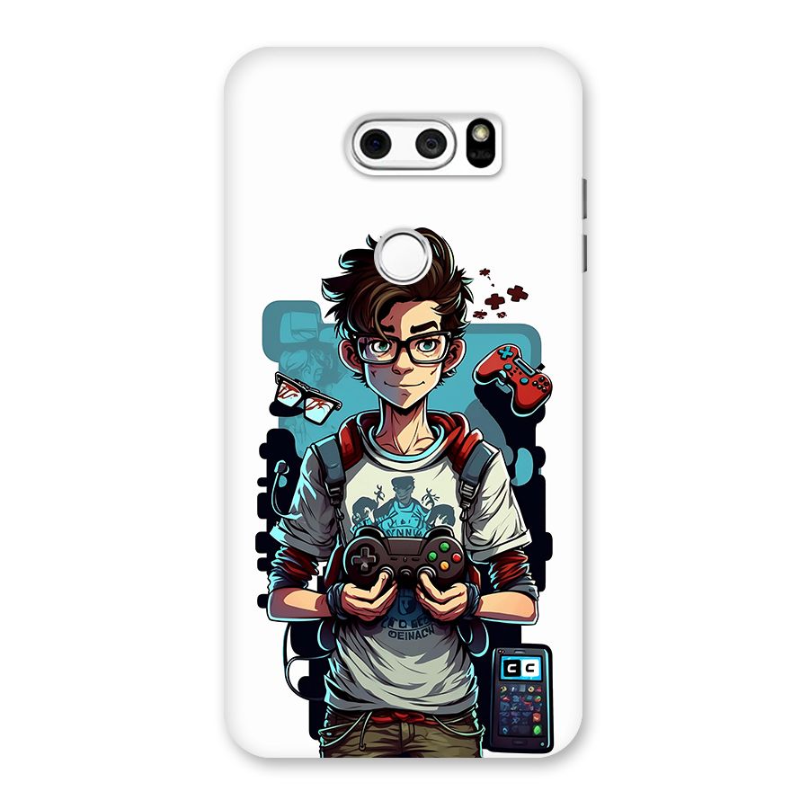 Cool Gamer Guy Back Case for LG V30