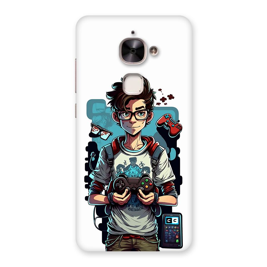 Cool Gamer Guy Back Case for Le 2